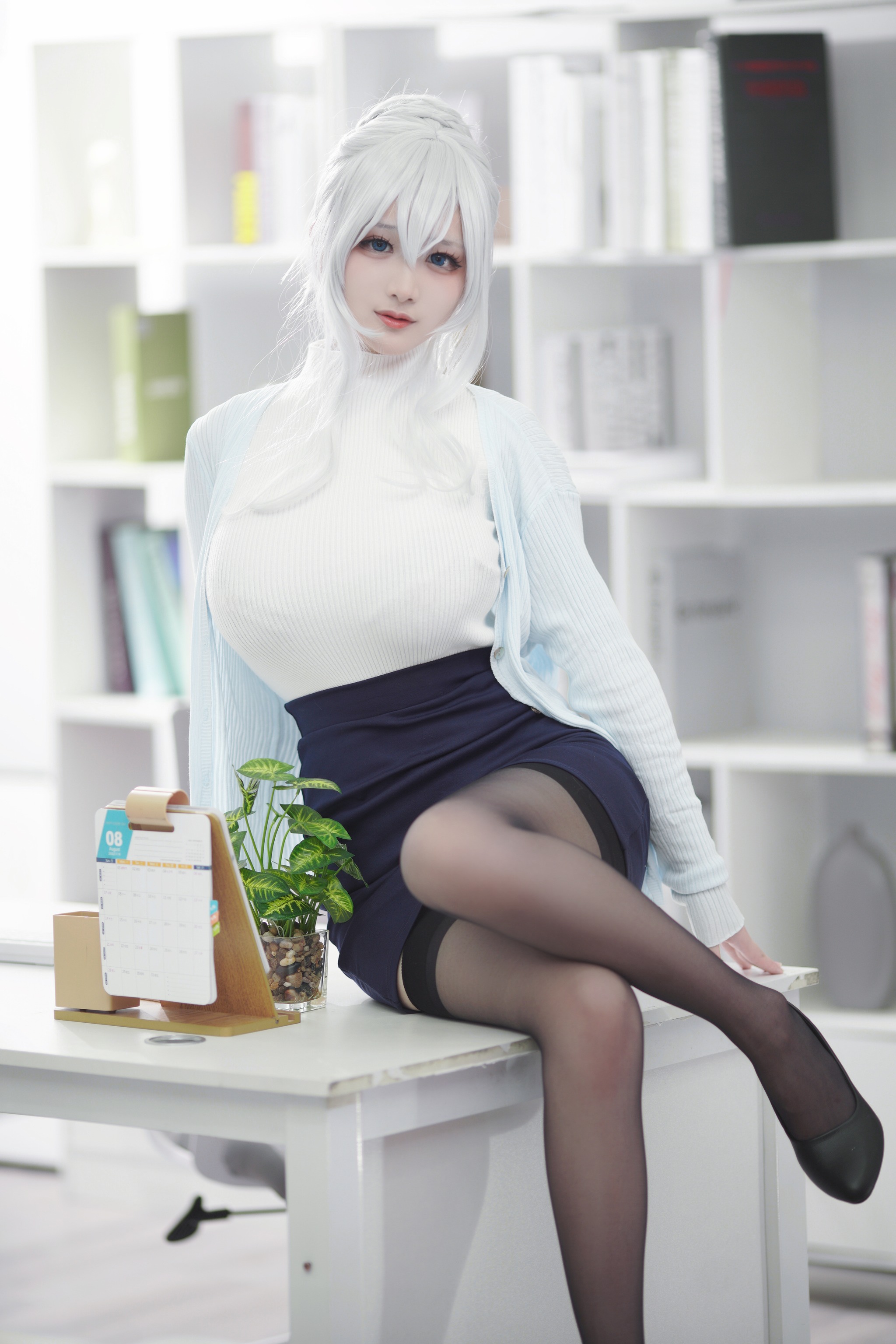图片[1]-幼愛Youmeko – NO.006 未亡人雪女cos[70P]-XikXak